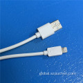 Usb Charger Data Cable White TPE material phone data cable for iPhone Manufactory